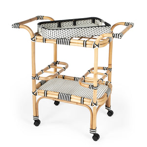 Butler Specialty Company Selena Bar Cart- Black