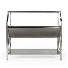 Load image into Gallery viewer, Butler Specialty Company Keats Nickel Plated Finish Bookcase