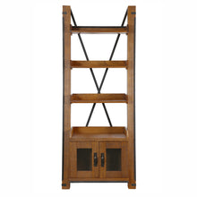 Load image into Gallery viewer, OS Home and Office Furniture Two Door Ladder Bookcase