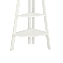 Load image into Gallery viewer, Benzara White Ladder Bookshelf