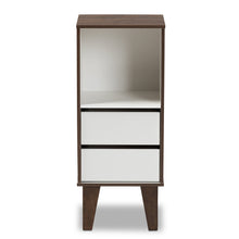 Load image into Gallery viewer, Baxton Studio Senja Modern And Contemporary Wood 2-Drawer Bookcase